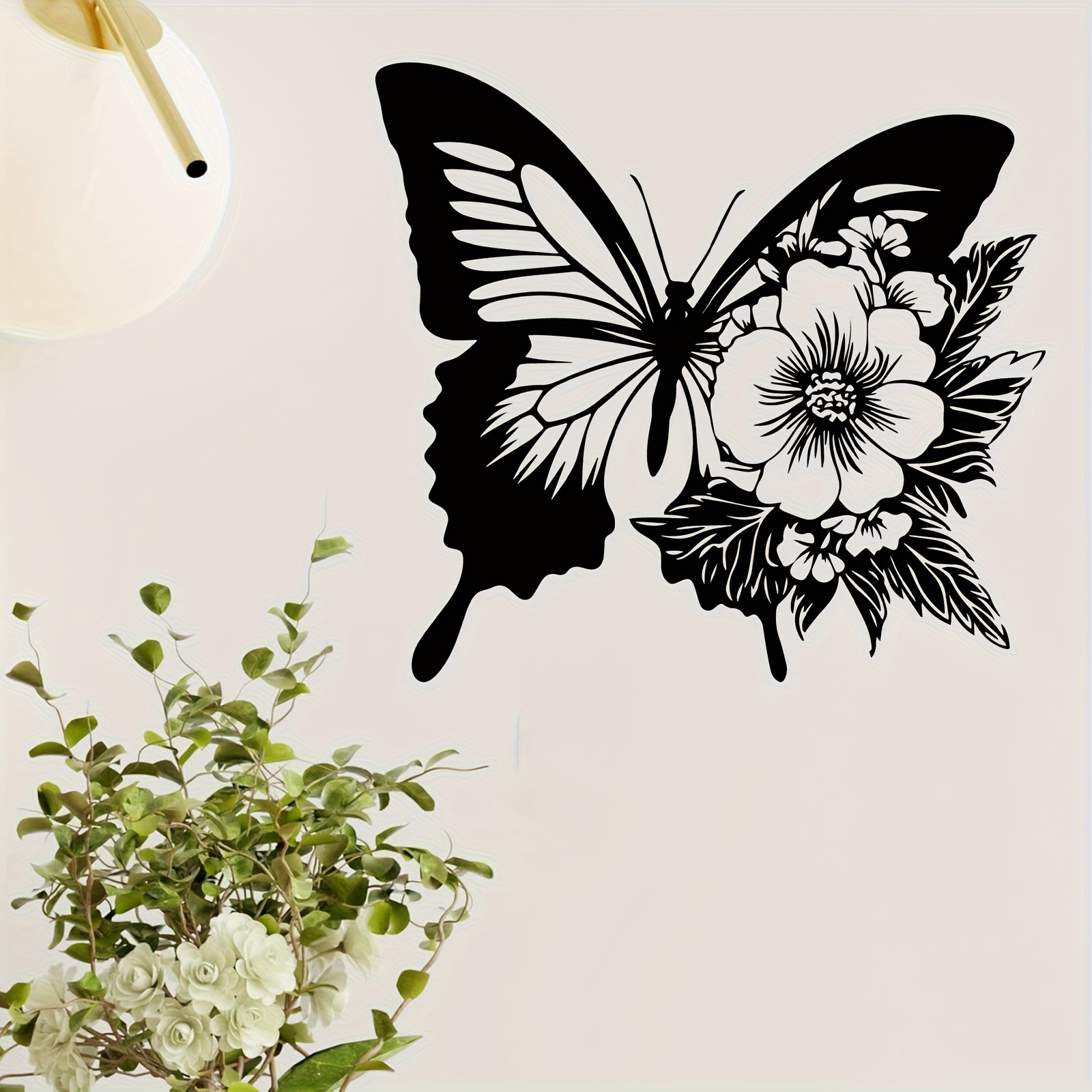 1pc Butterfly Floral Metal Wal – обзор и цена Art Craft Butterfly