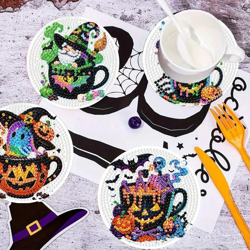 8PCS 5D Halloween Gnome Diamon – обзор и цена Craft Art Set