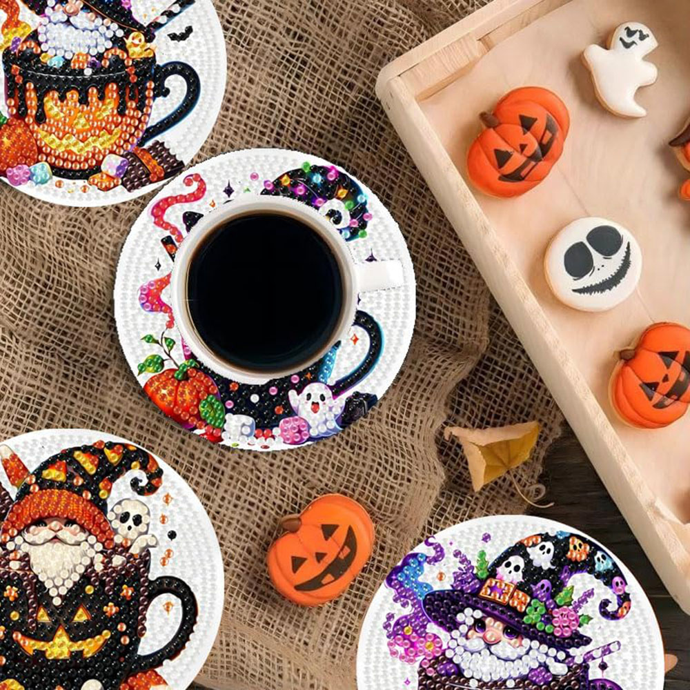8PCS 5D Halloween Gnome Diamon – обзор и цена Craft Art Set