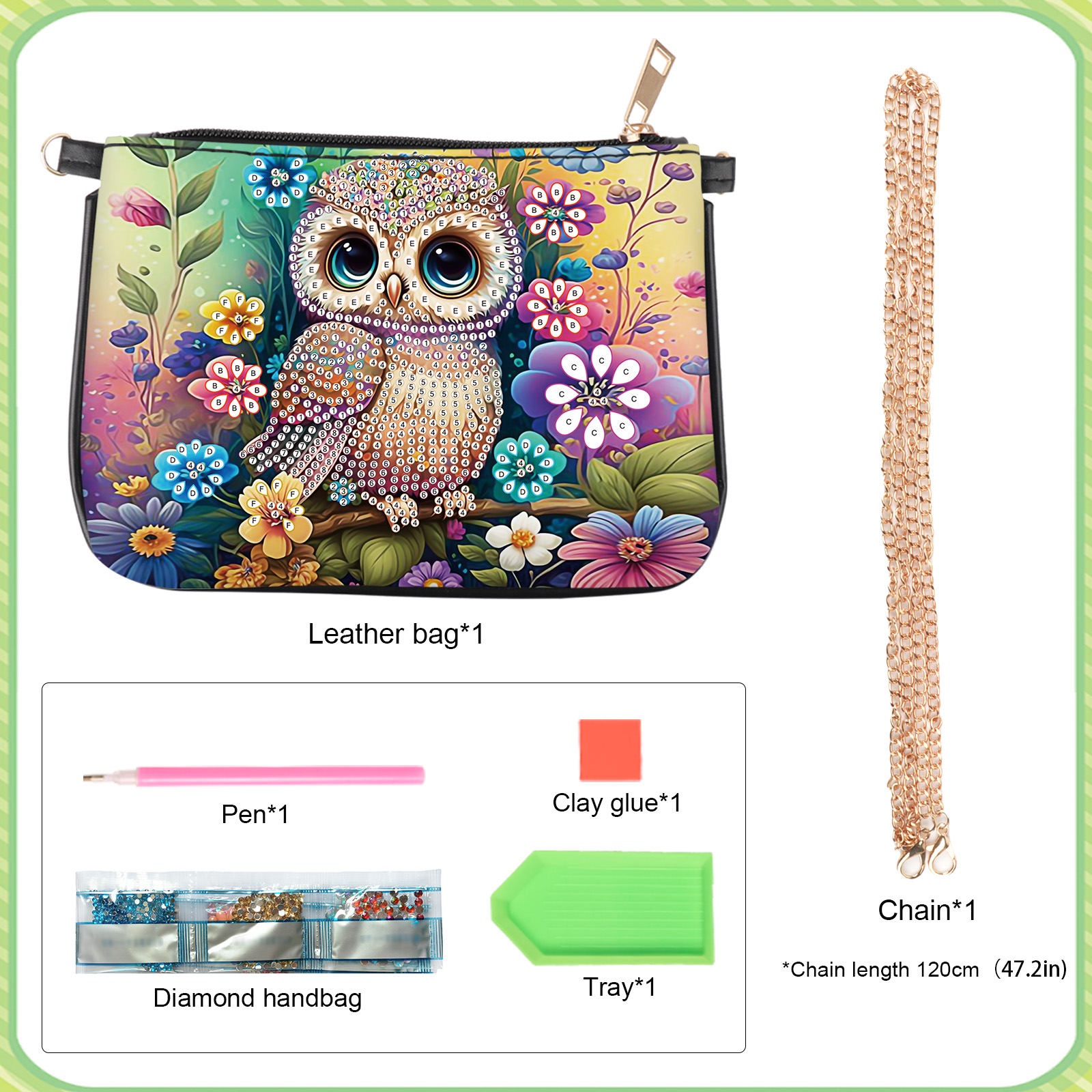 Colorful Owl Diamond Art Paint – обзор и цена Art Craft Kits
