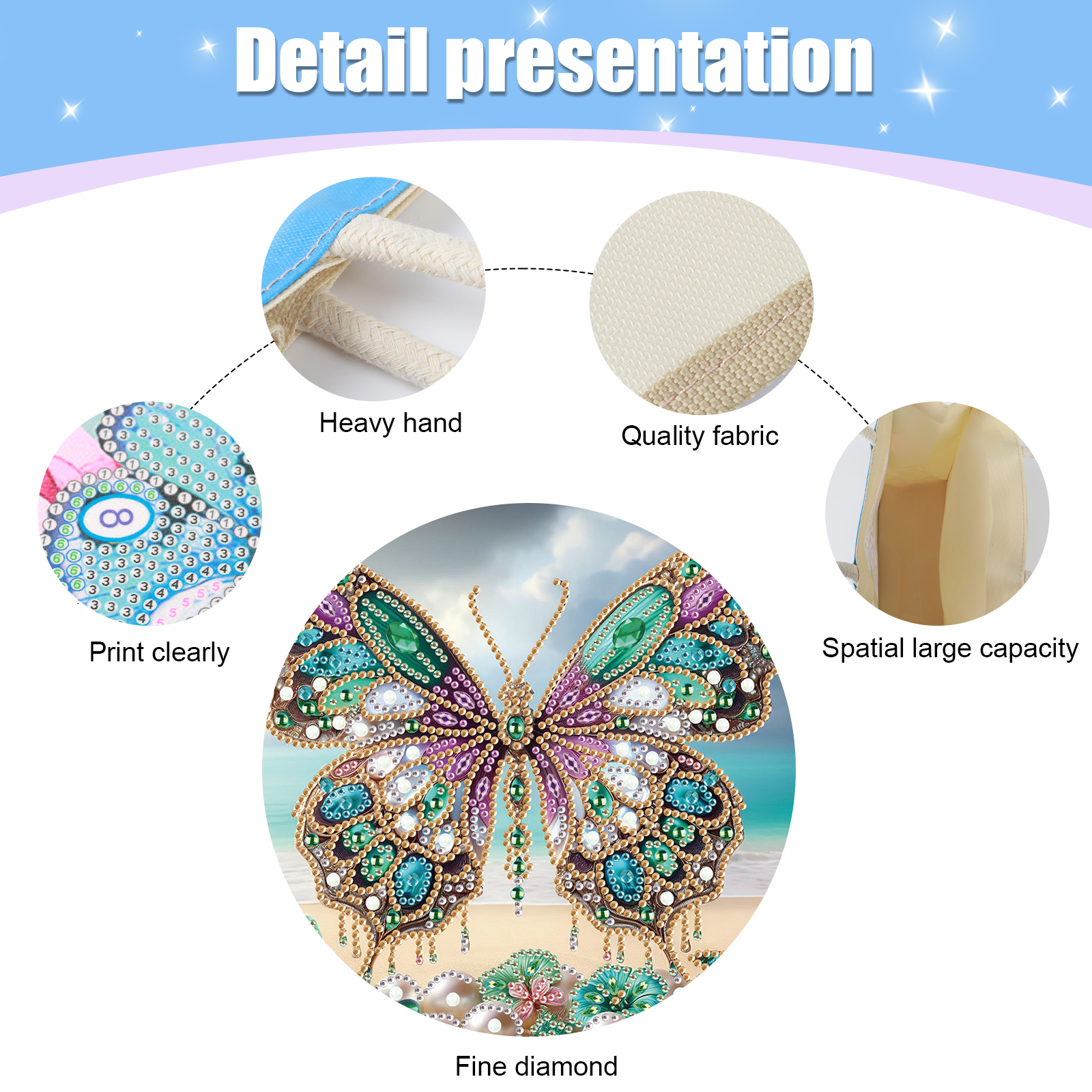 Diamond Art Painting Handbag K – обзор и цена Art Craft Kits