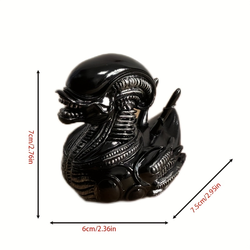 Alien Duck Resin Statue，Evil A – обзор и цена Art Craft Duck