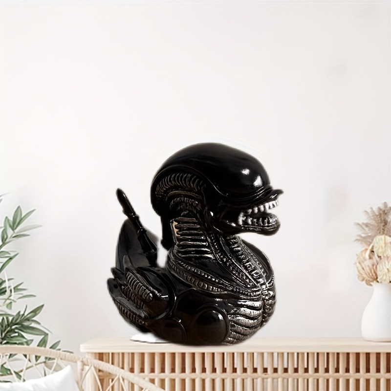 Alien Duck Resin Statue，Evil A – обзор и цена Art Craft Duck
