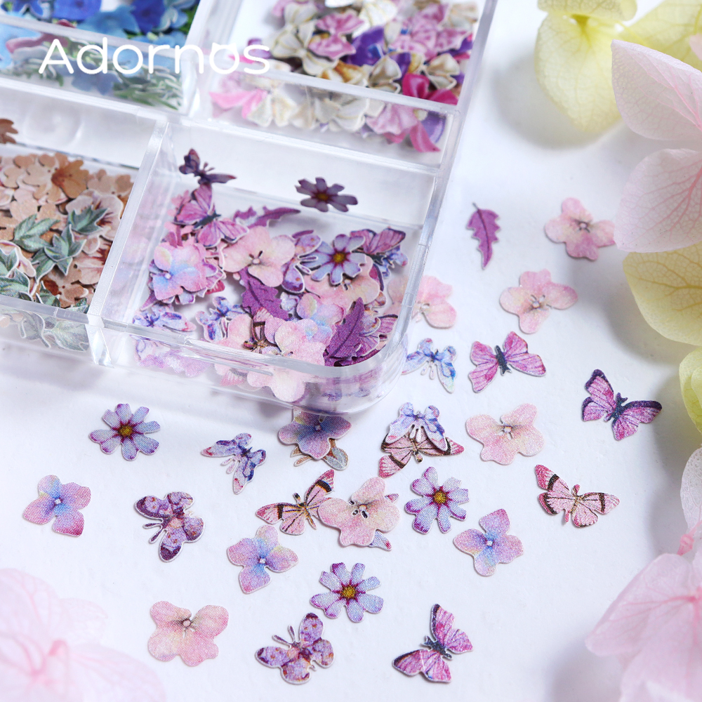 180pcs/box Wood Pulp Flowers C – обзор и цена Art Craft Butterfly