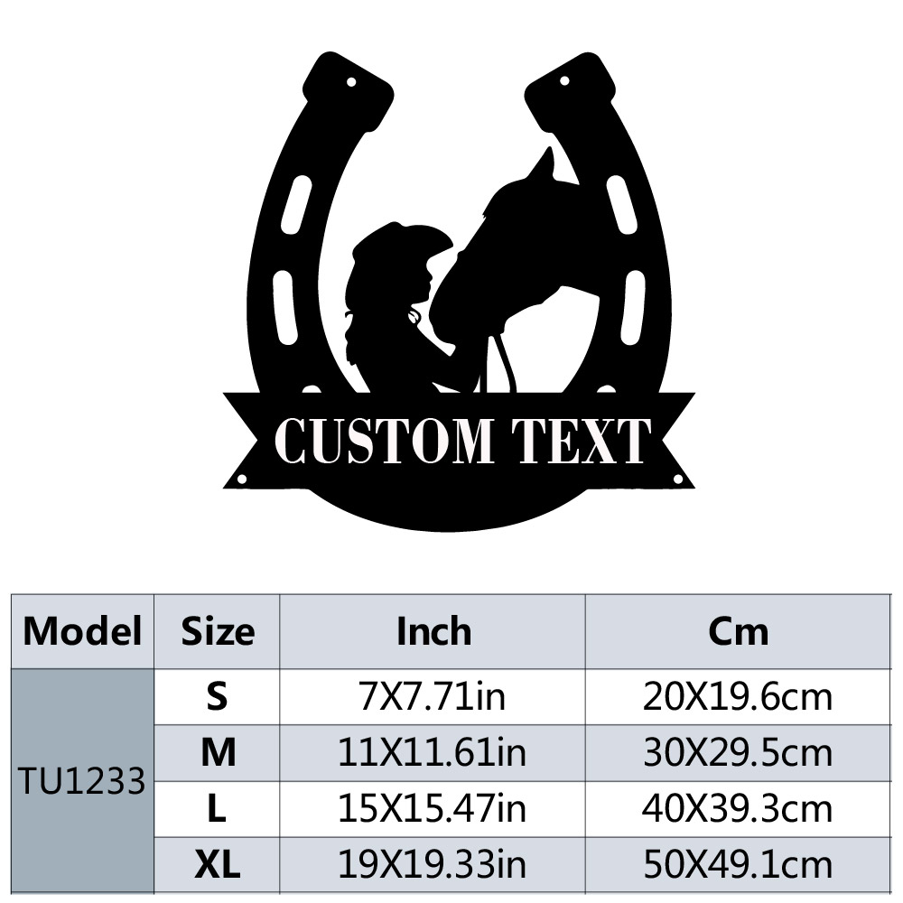 1pc Fashion Customized Horsesh – обзор и цена Art Craft Christmas