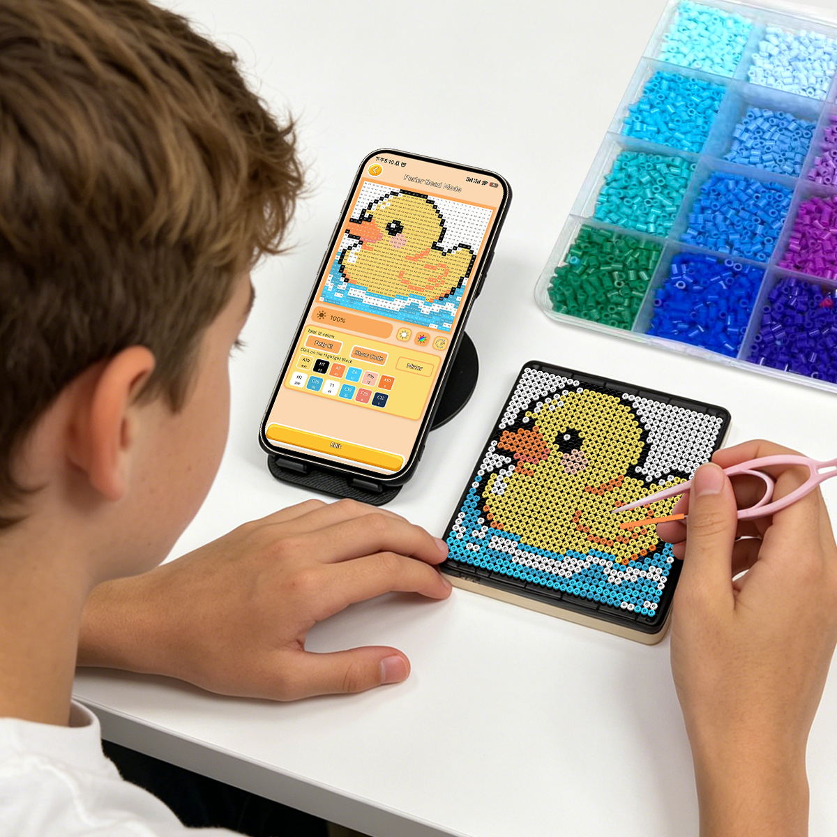 Smart LED Bead Art Board with  – обзор и цена Craft Art Set