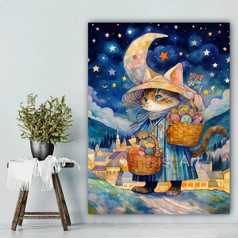 DIY 5D Diamond Painting Starry – обзор и цена Art Craft Hat