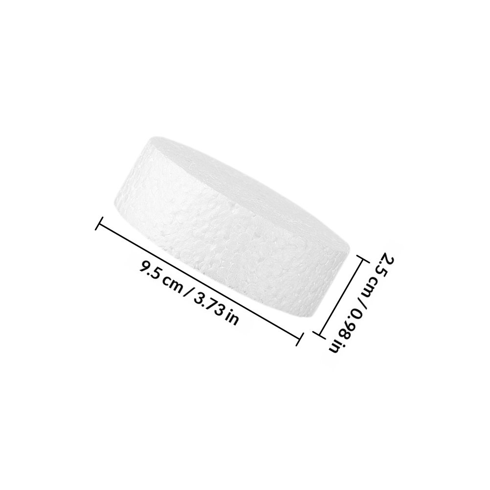 16Pcs White Round Foam Blocks  – обзор и цена Art Craft Project