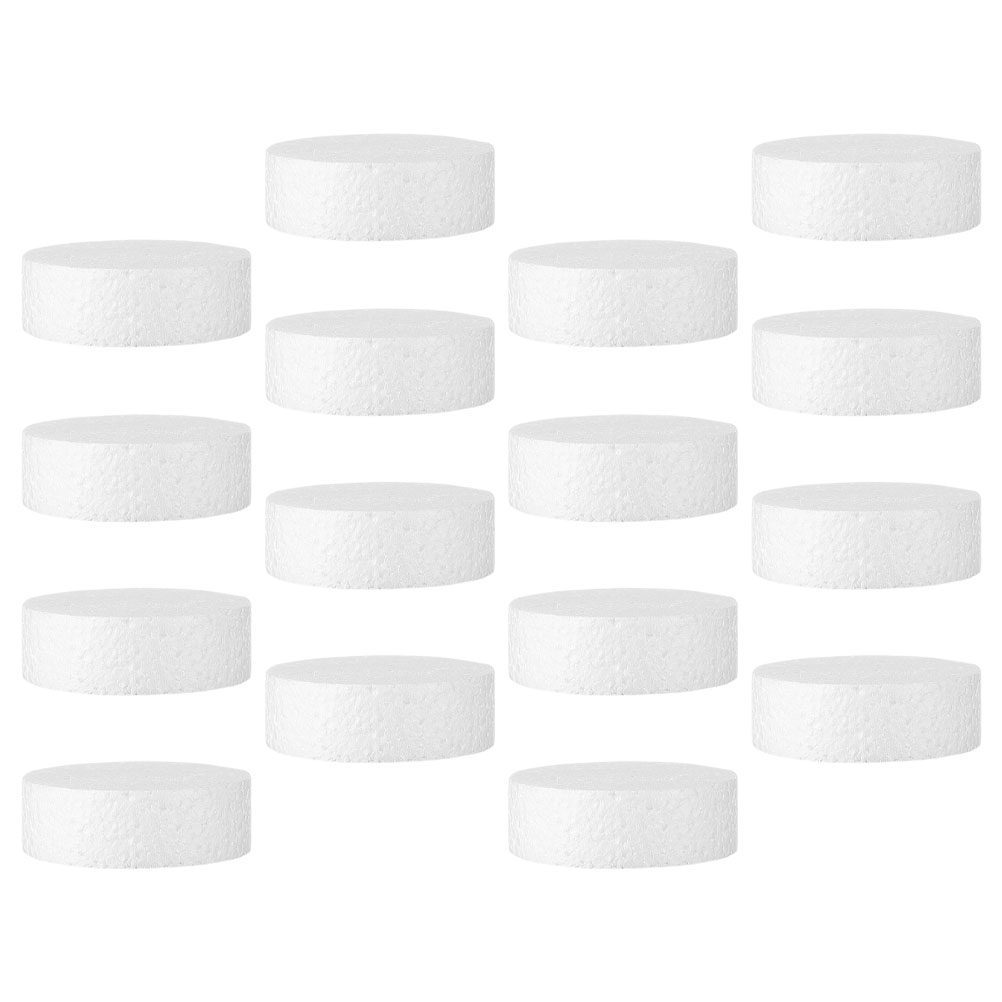 16Pcs White Round Foam Blocks  – обзор и цена Art Craft Project