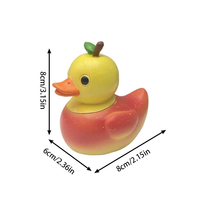 Pineapple Duck Resin Figurine, – обзор и цена Art Craft Duck