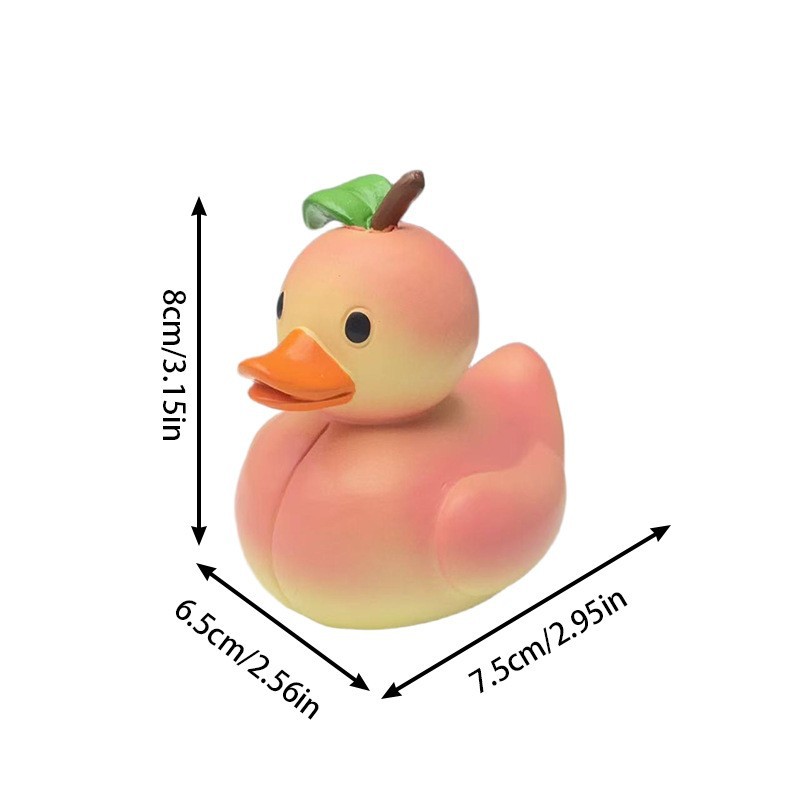 Pineapple Duck Resin Figurine, – обзор и цена Art Craft Duck