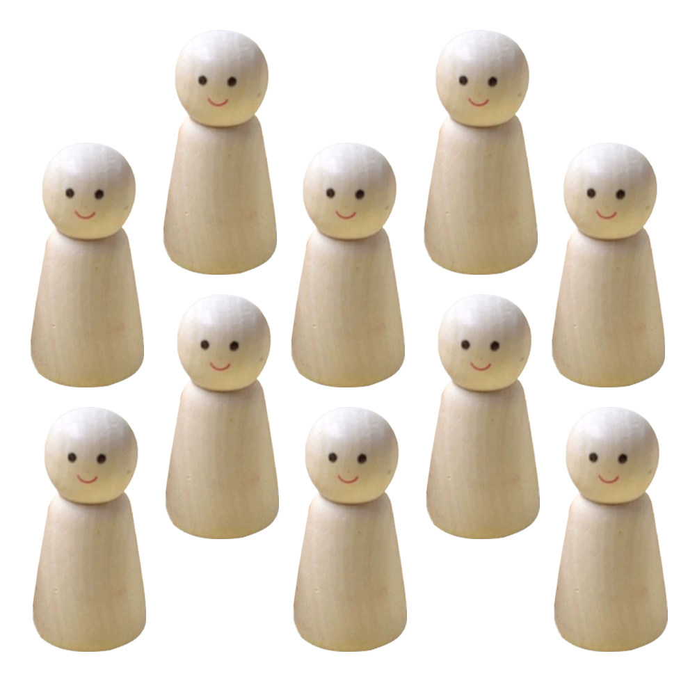 10pcs Wooden Peg Diy Craft Kit – обзор и цена Art Craft Kits
