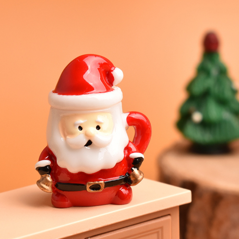 Mini Santa Teacup Ornament - R – обзор и цена Art Craft Christmas