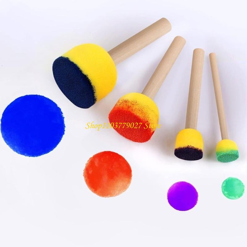 C4DF Paint Sponges Round Spong – обзор и цена Art Craft Description