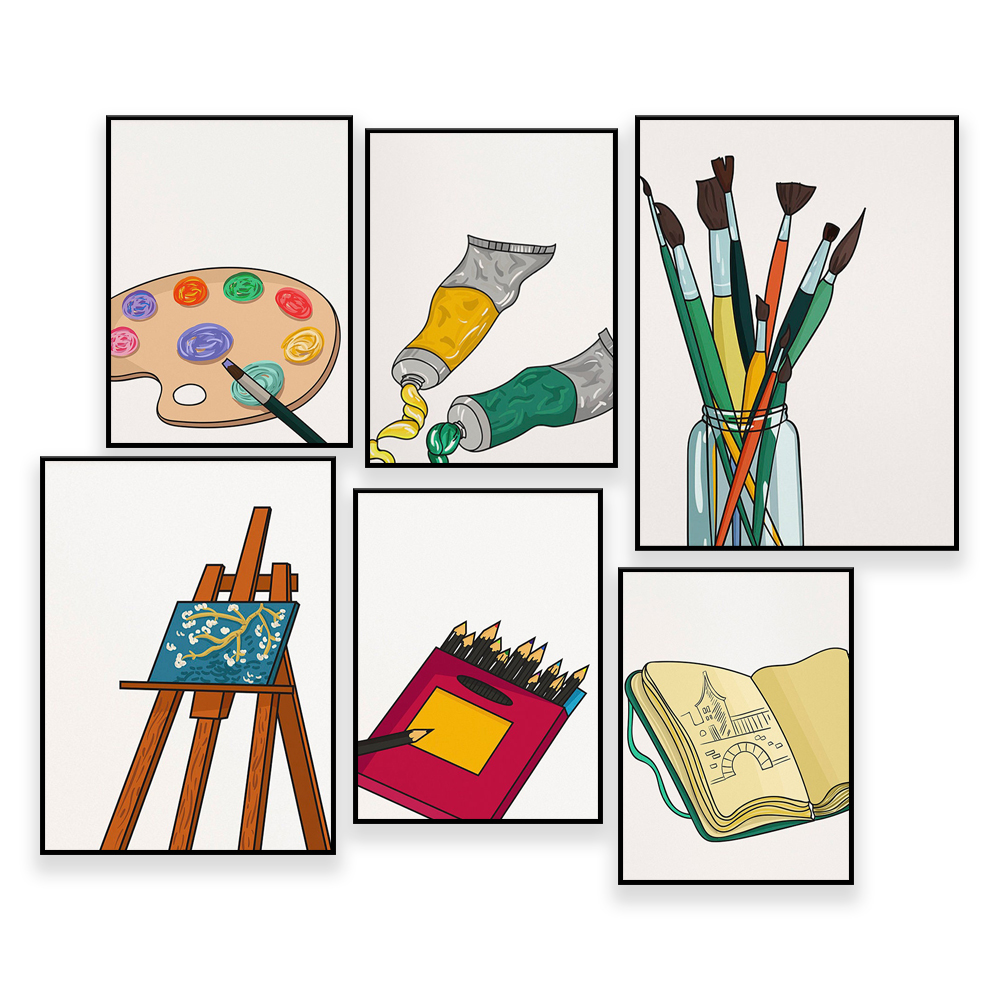 Art Supplies Gallery Wall - ar – обзор и цена Art Craft Gallery