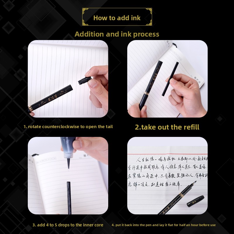 4PCS/SET Calligraphy Art Marke – обзор и цена Craft Art Set