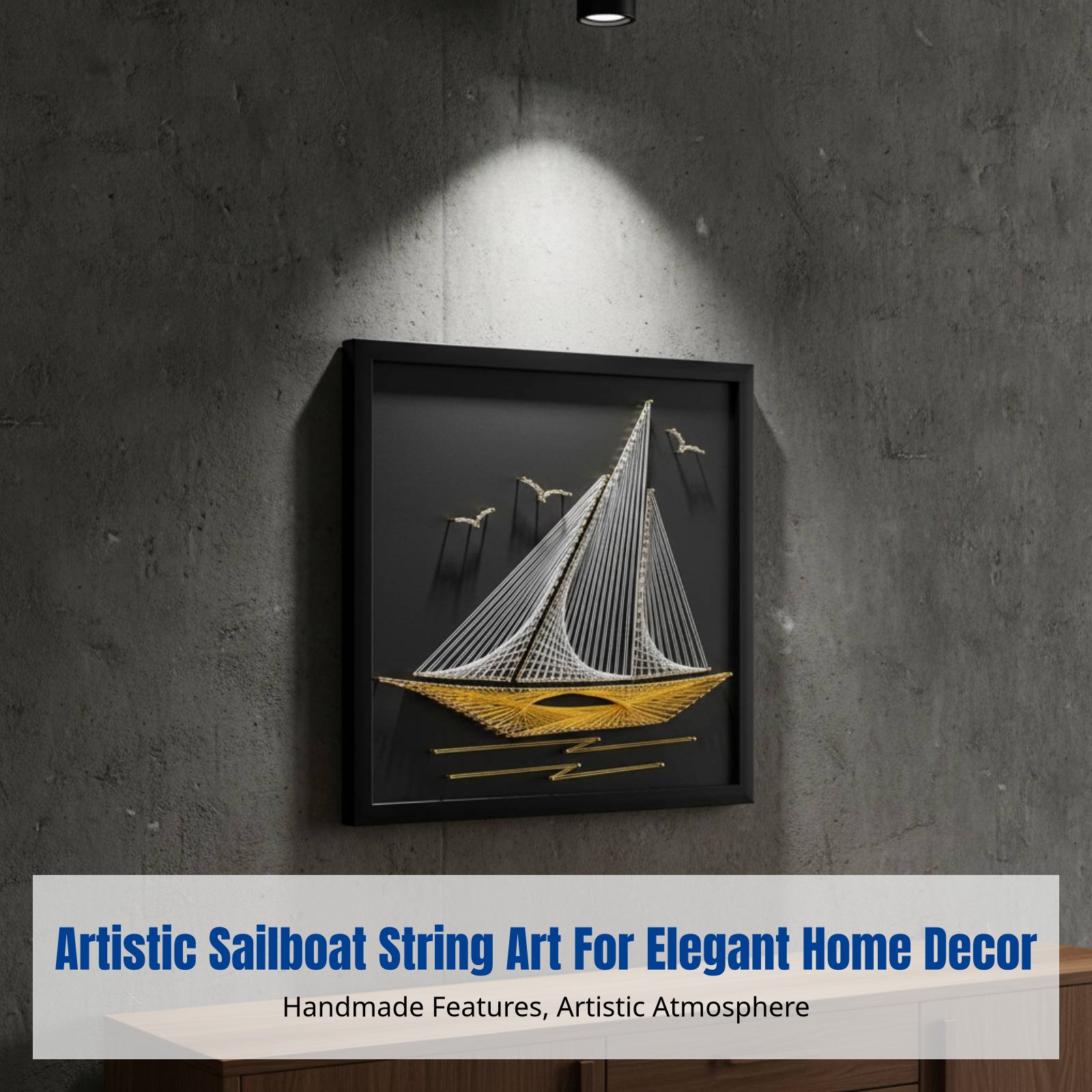 Nail String Art, Sailing Theme – обзор и цена Art Craft Gift Ideas