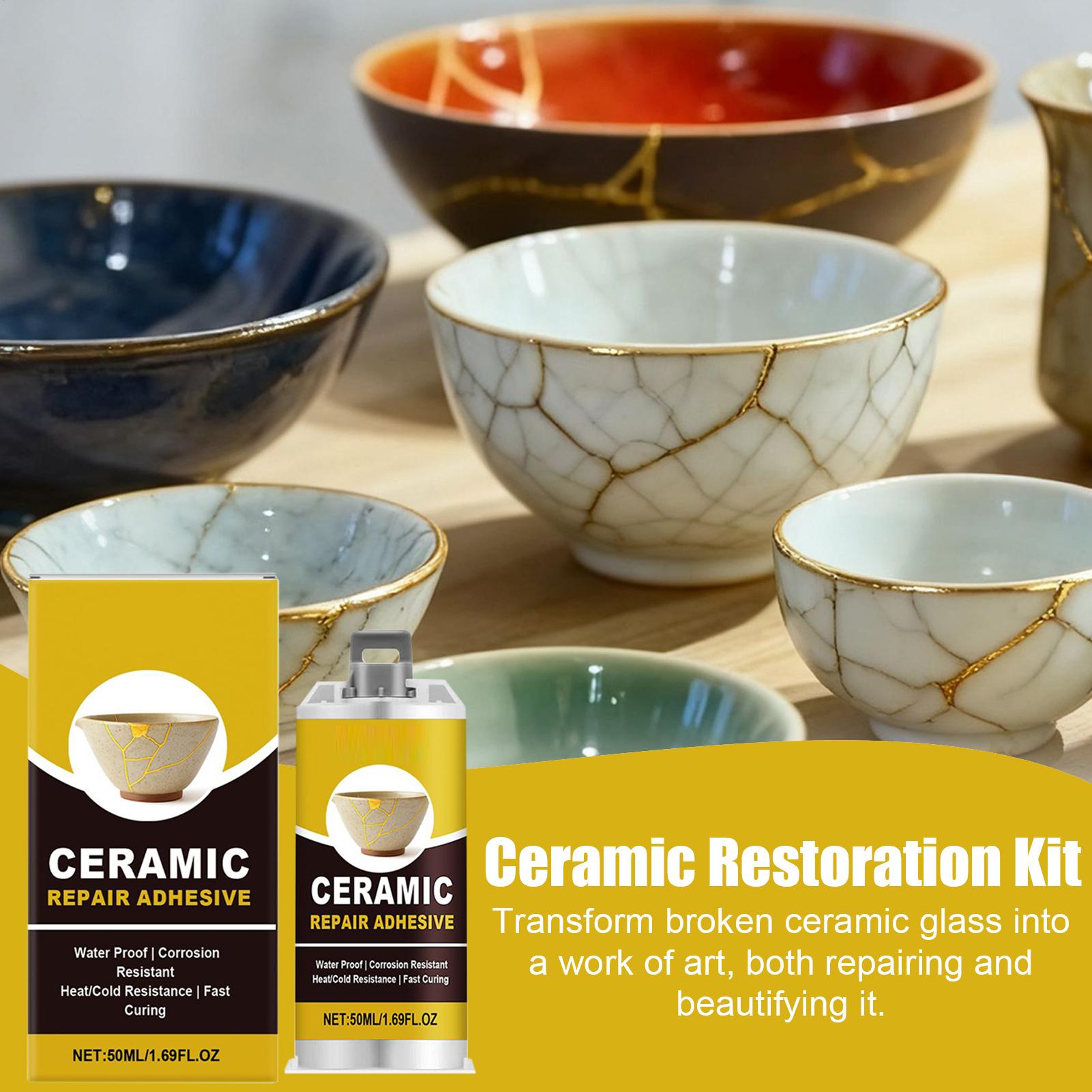 Kintsugi Repair Kit Gold Ceram – обзор и цена Art Craft Workshop
