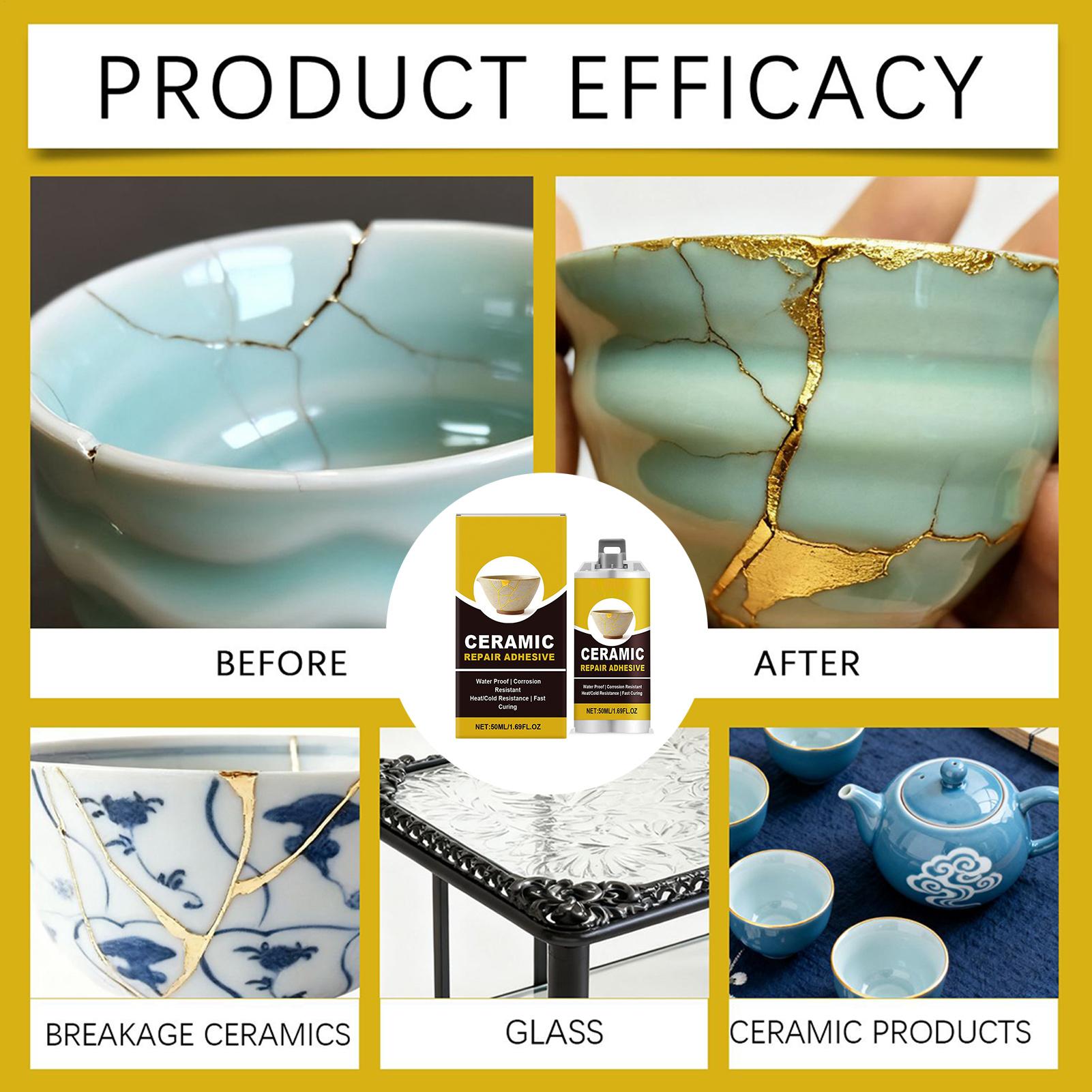 Kintsugi Repair Kit Gold Ceram – обзор и цена Art Craft Workshop