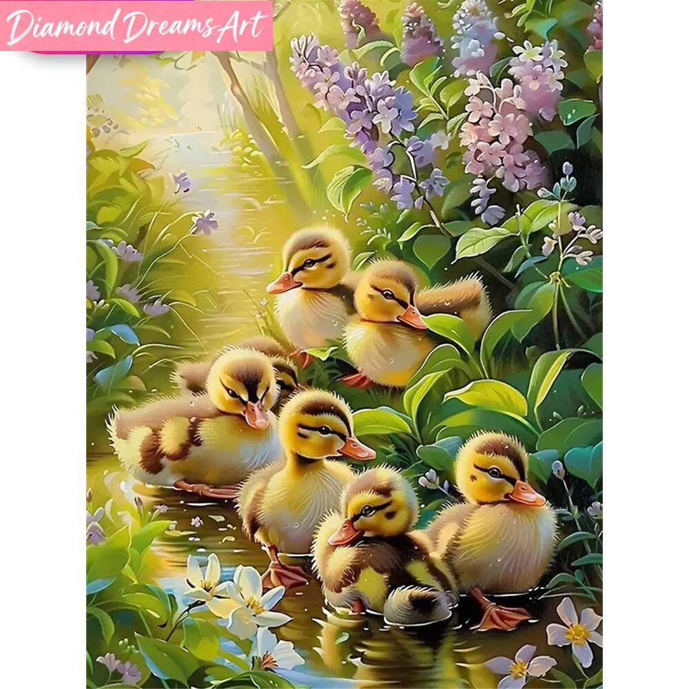 Frameless, 5D DIY Diamond Pain – обзор и цена Art Craft Duck