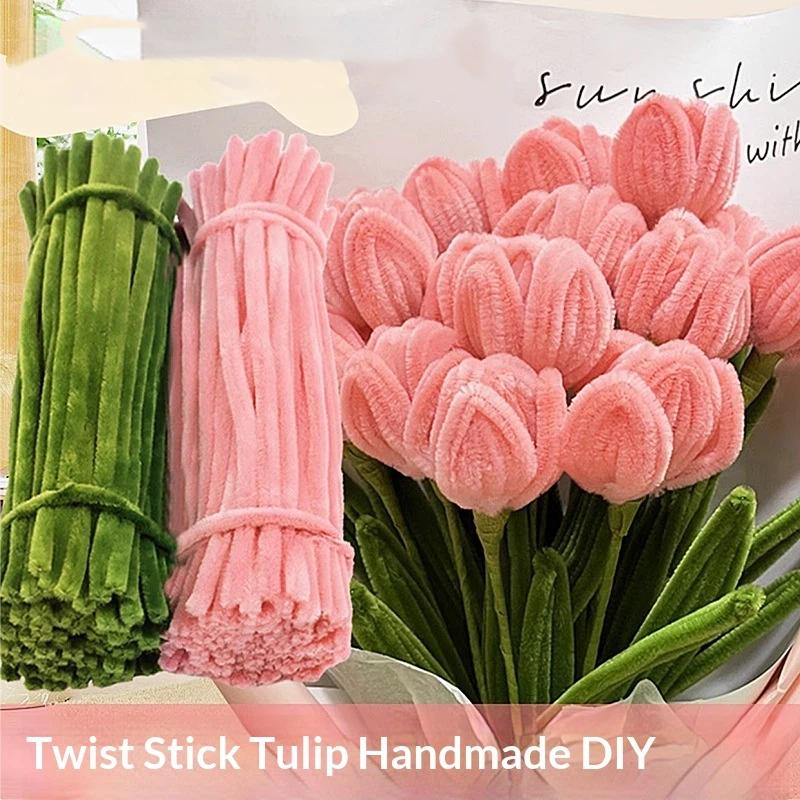200/300Pcs Chenille Stems 30cm – обзор и цена Art Craft Flower Making
