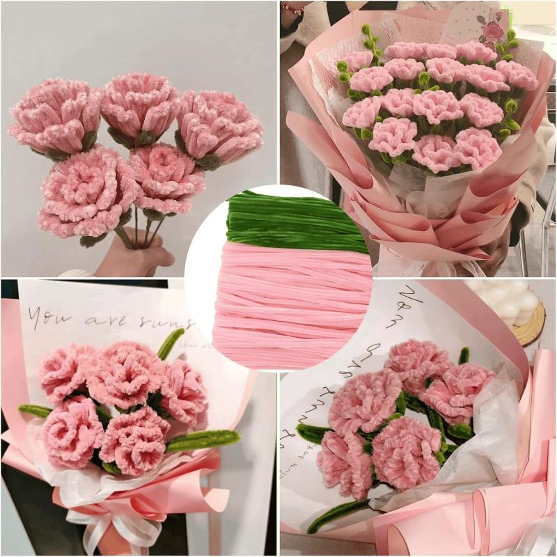 200/300Pcs Chenille Stems 30cm – обзор и цена Art Craft Flower Making