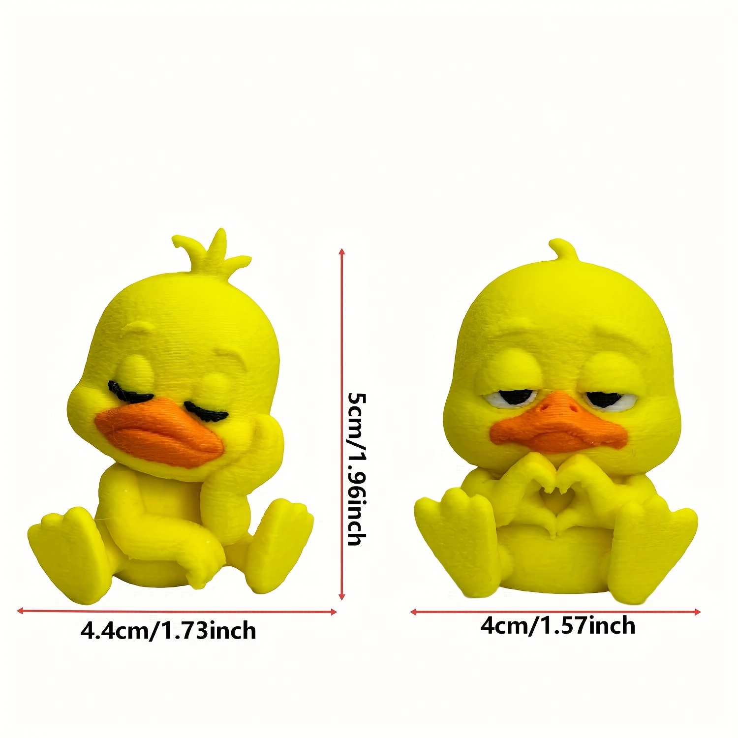 1pc Cute Heart Hands Duck Car  – обзор и цена Art Craft Duck