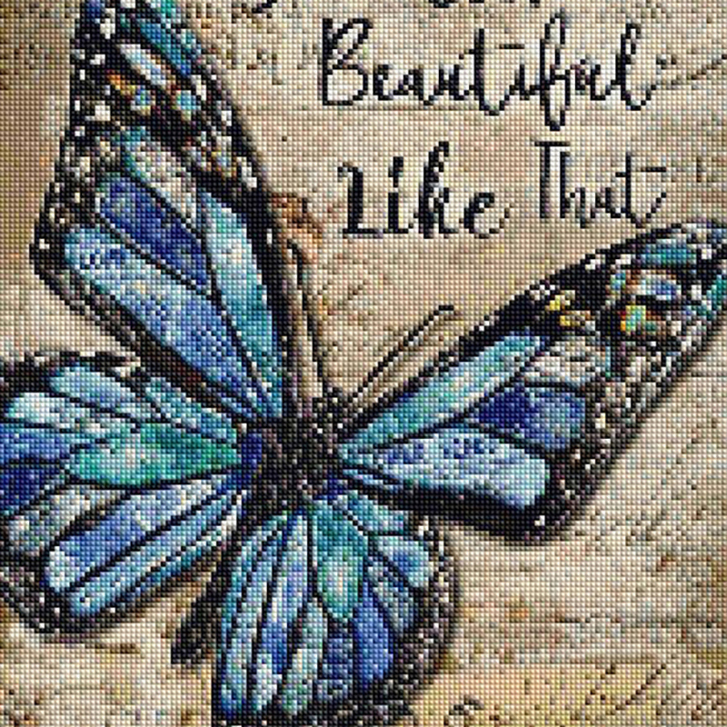 Nabi 5D Diamond Painting Butte – обзор и цена Art Craft Butterfly
