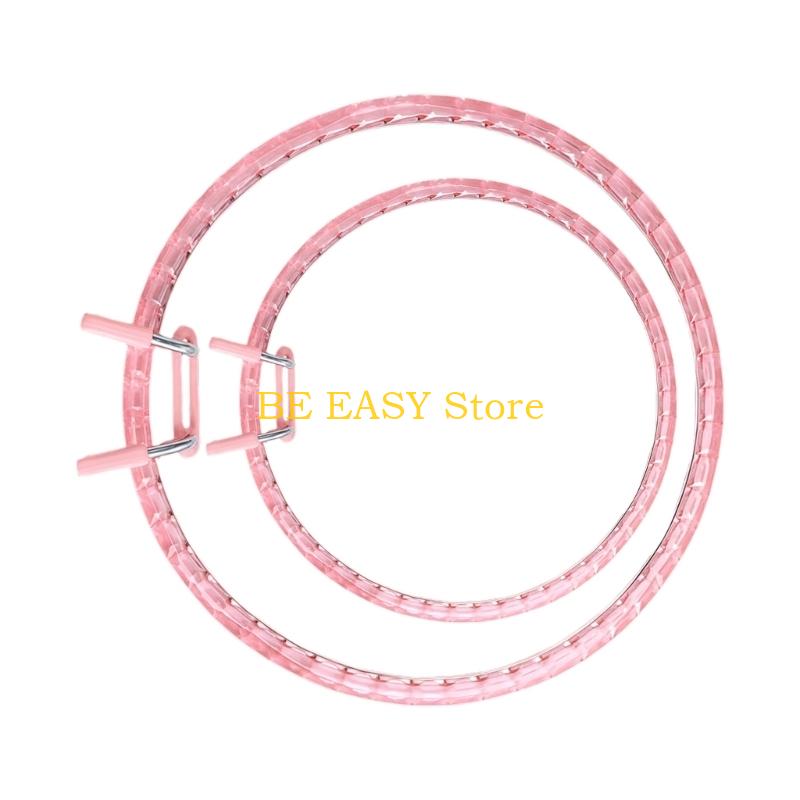 E28F 2 Pack Acrylic Craft Hoop – обзор и цена Art Craft Description