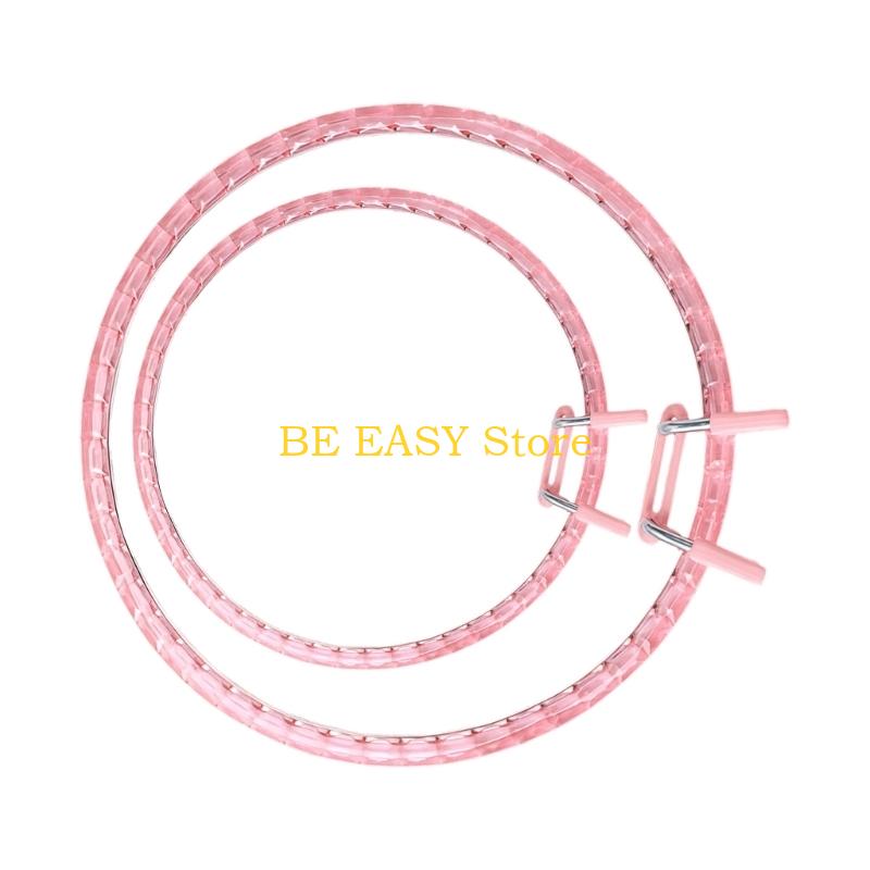 E28F 2 Pack Acrylic Craft Hoop – обзор и цена Art Craft Description