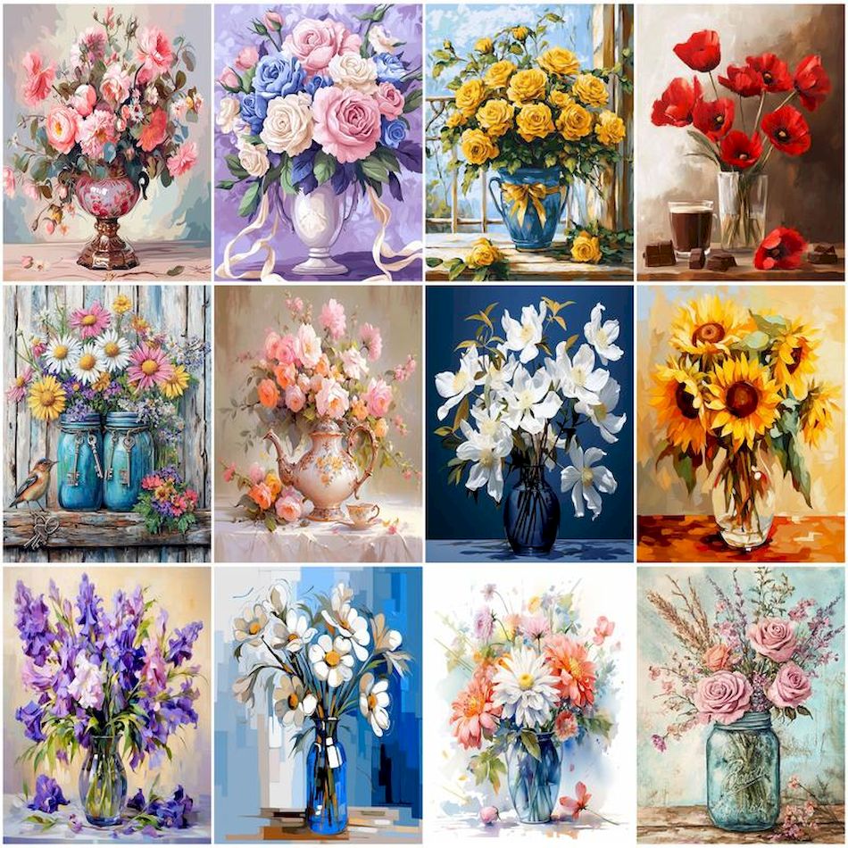 RUOPOTY Painting By Numbers On – обзор и цена Art Craft Room