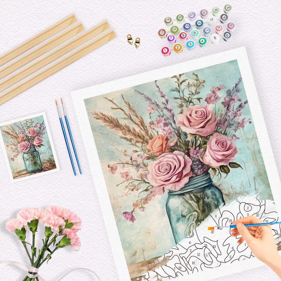 RUOPOTY Painting By Numbers On – обзор и цена Art Craft Room