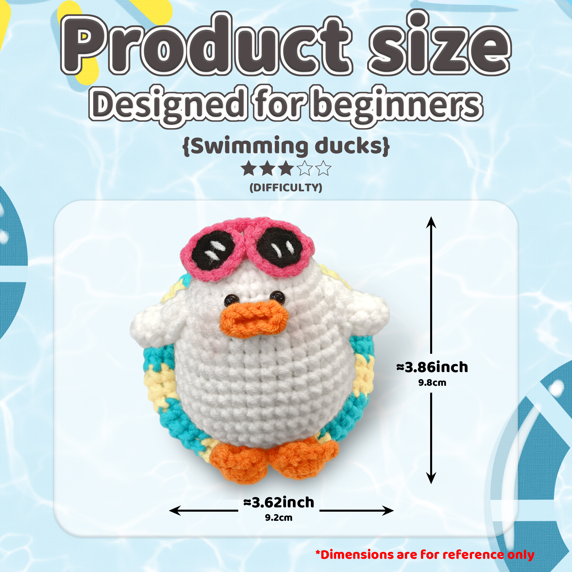 YAMAXIN DIY Crochet Needle Kit – обзор и цена Art Craft Duck