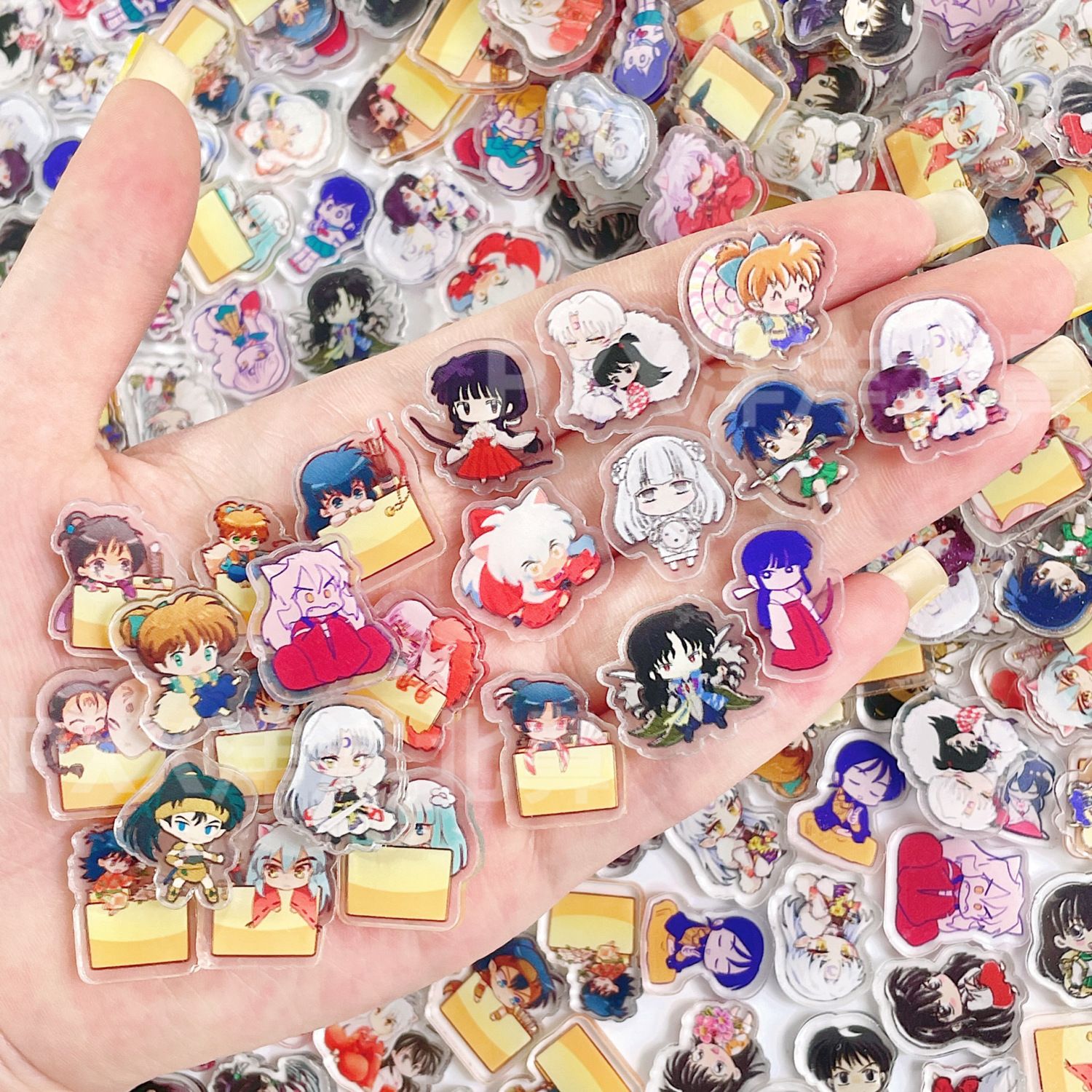 50/100Pcs 1/2cm Mini Inuyasha  – обзор и цена Art Craft Material
