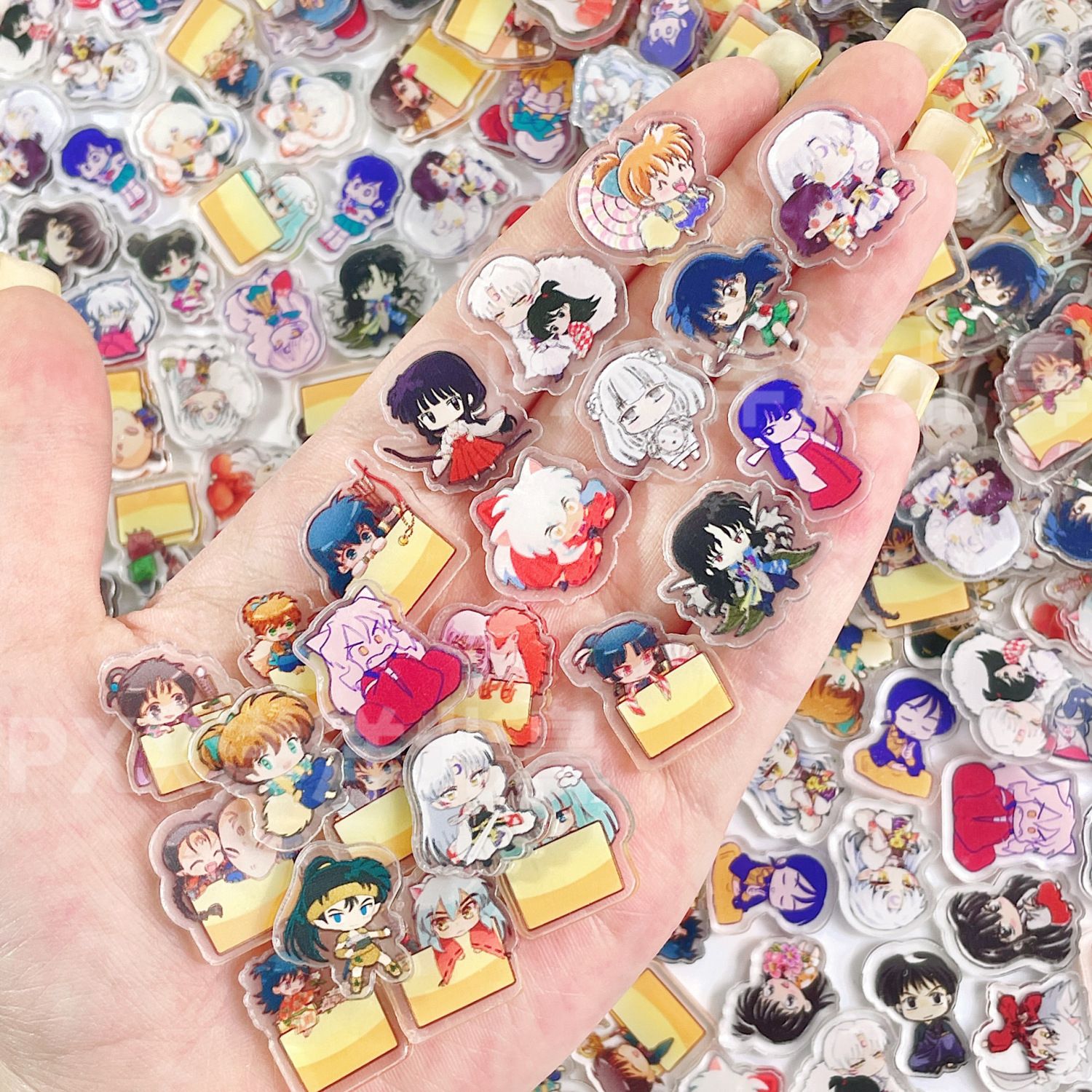 50/100Pcs 1/2cm Mini Inuyasha  – обзор и цена Art Craft Material