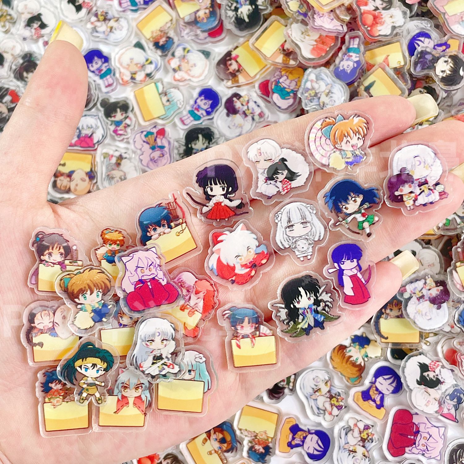 50/100Pcs 1/2cm Mini Inuyasha  – обзор и цена Art Craft Material