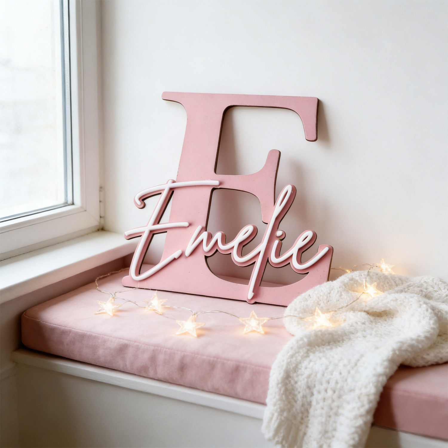 1pc Double-layer Wooden Name D – обзор и цена Art Craft Christmas
