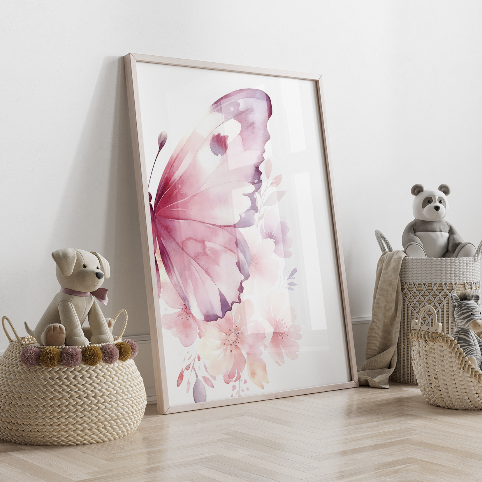 3pcs Cartoon Children Pink Lov – обзор и цена Art Craft Butterfly