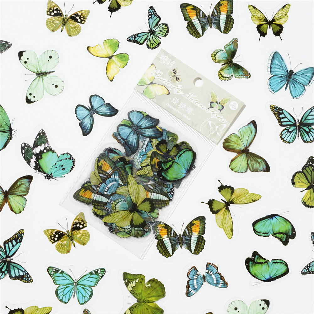 40pcs Colorful Butterfly Wings – обзор и цена Art Craft Butterfly