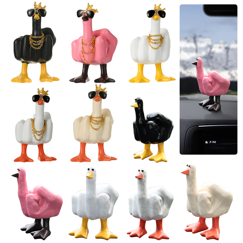 Middle Finger Cute Duck Figuri – обзор и цена Art Craft Duck
