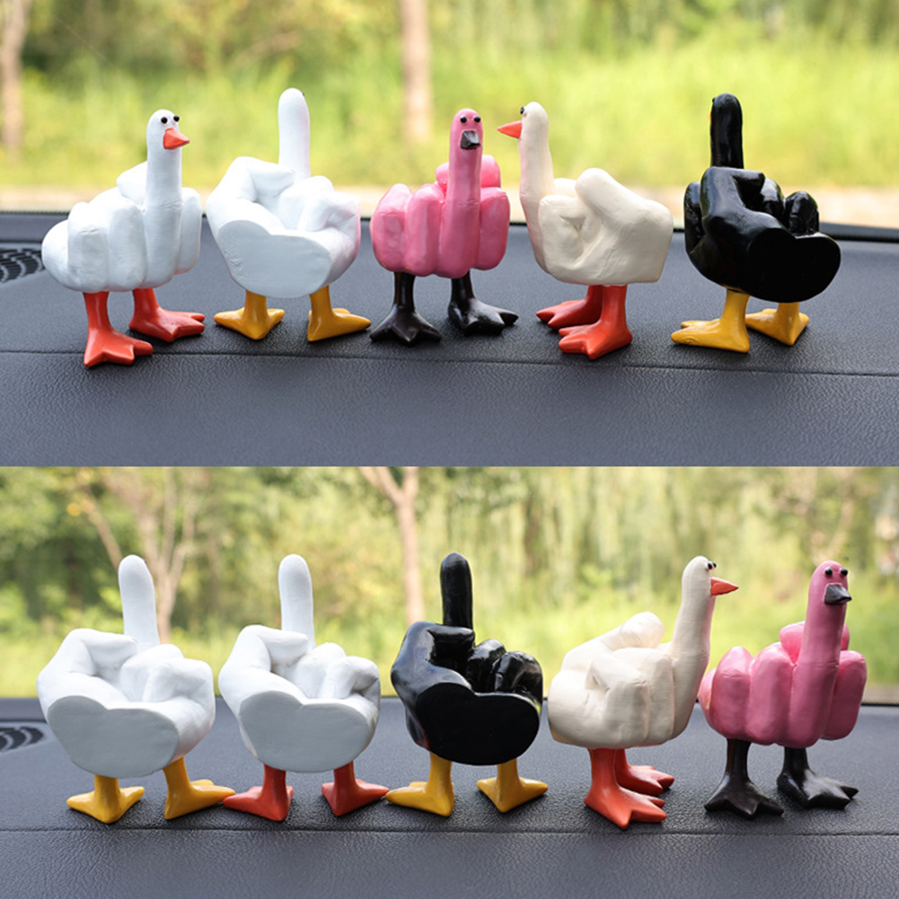 Middle Finger Cute Duck Figuri – обзор и цена Art Craft Duck