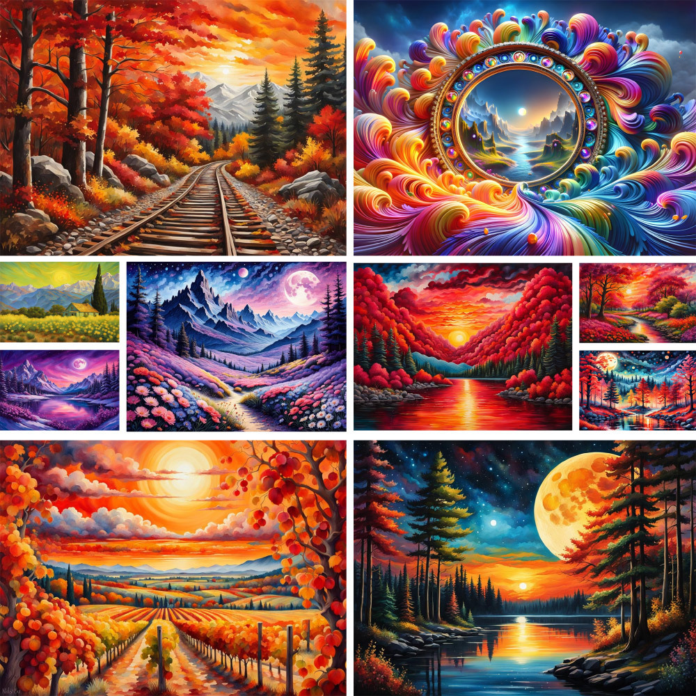 Landscape Fantasy Nature Paint – обзор и цена Art Craft Gift Ideas
