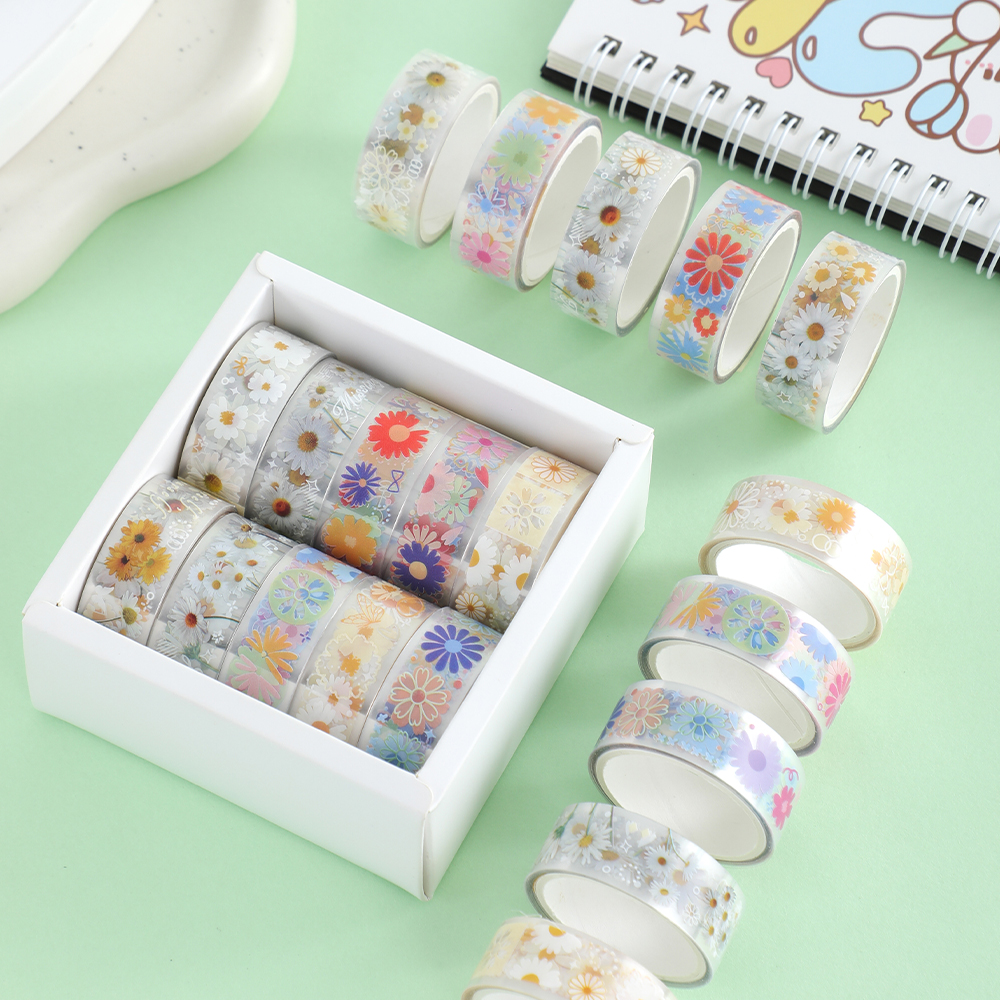 10 Rolls Daisy PET Masking Tap – обзор и цена Art Craft Kits