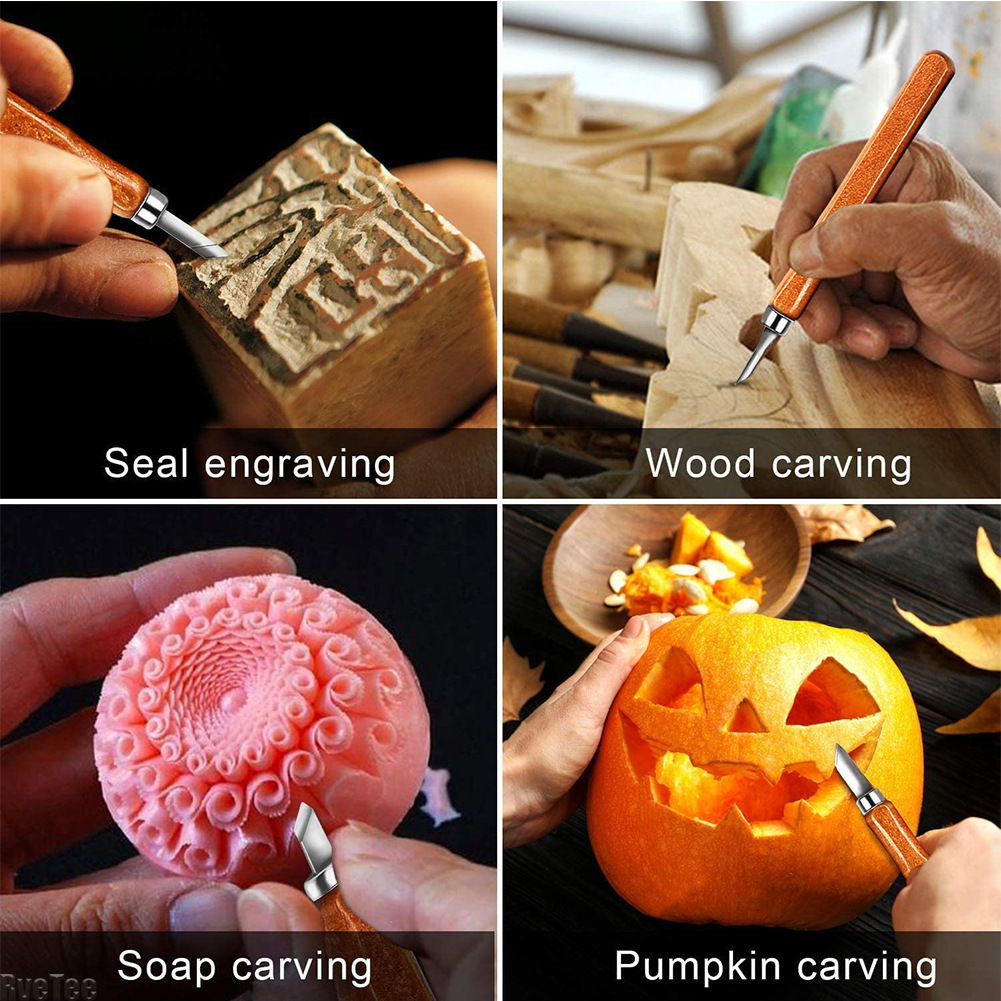 12Pcs SK2 Woodworking Carving  – обзор и цена Craft Art Set