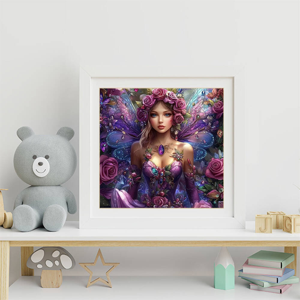 5D DIY Diamond Mosaic Woman Po – обзор и цена Art Craft Butterfly