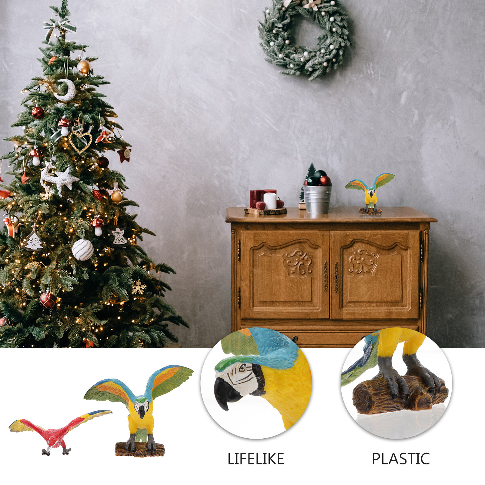 2Pcs Fine Workmanship Parrot A – обзор и цена Art Craft Room