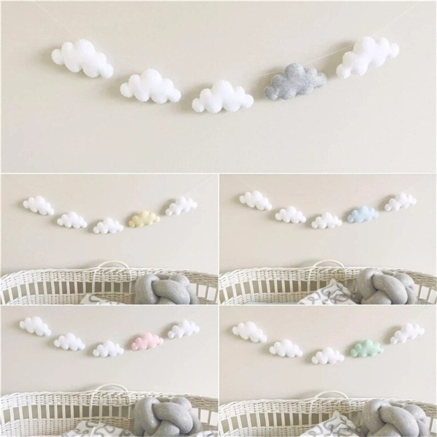 Nordic Felt Cloud Garlands Str – обзор и цена Art Craft Party