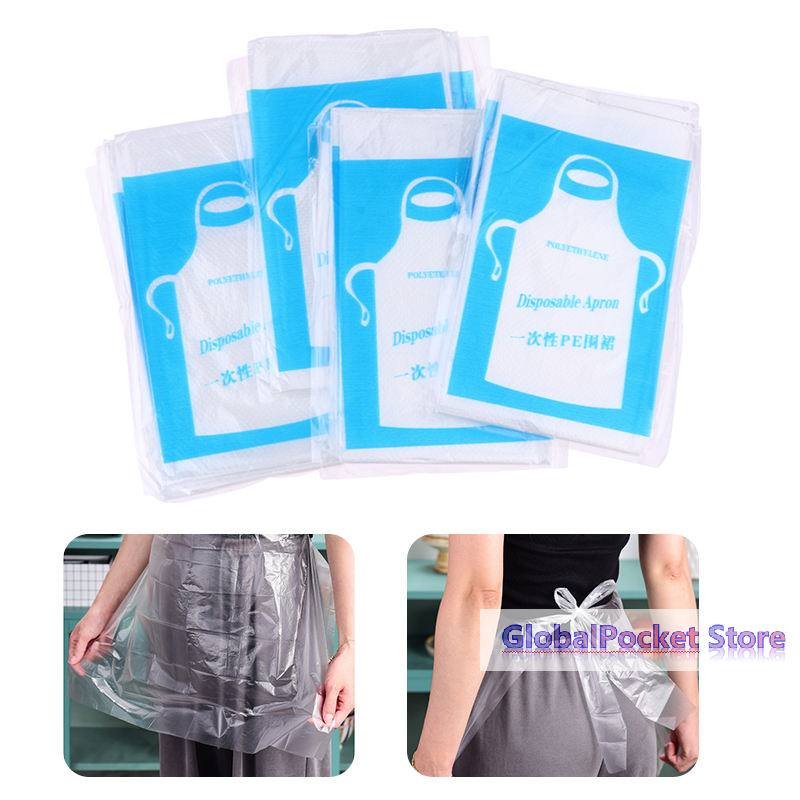 25pcs Disposable Aprons Clear  – обзор и цена Art Craft Party
